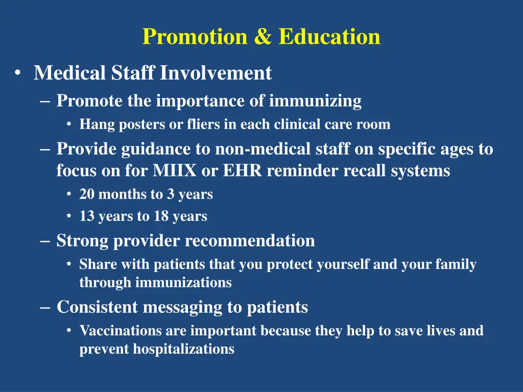 promotion education 1