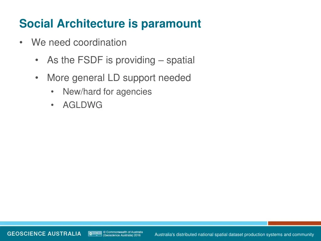 social architecture is paramount 1