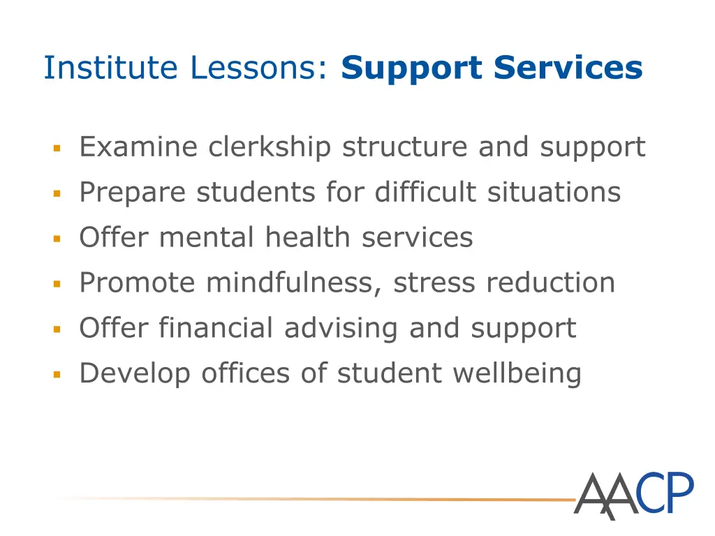 institute lessons support services