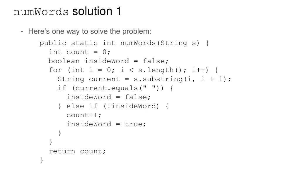 numwords solution 1