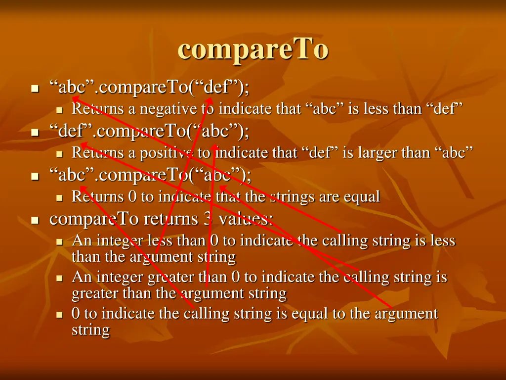 compareto