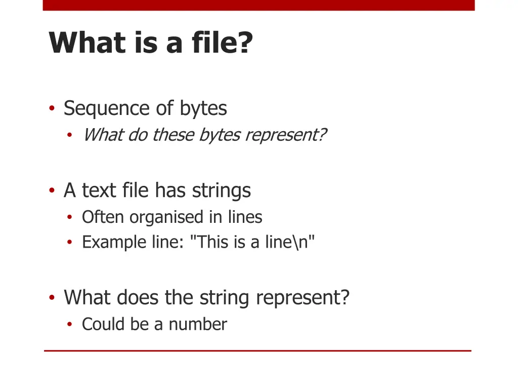what is a file