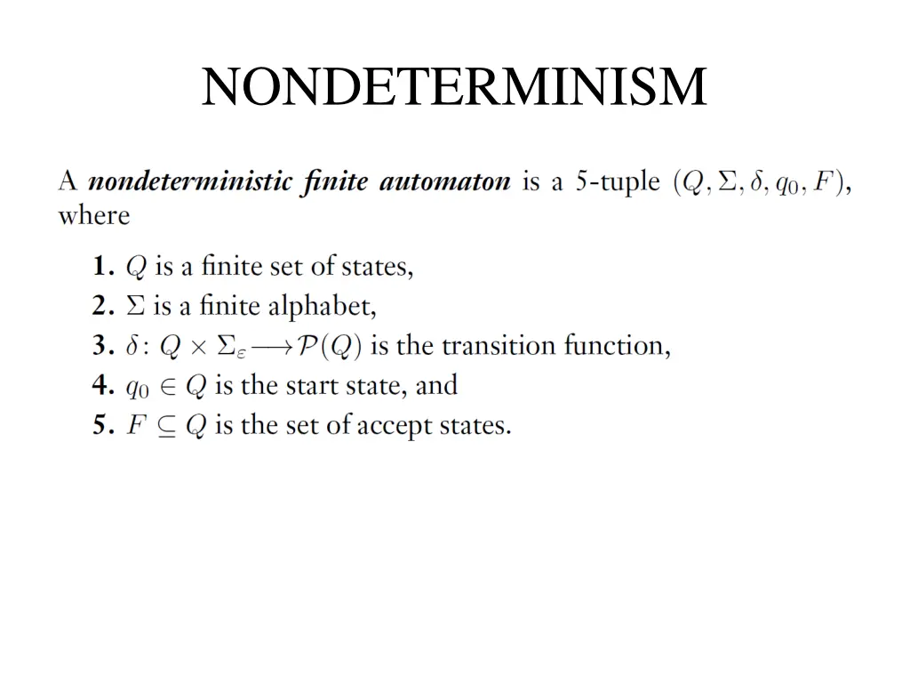 nondeterminism