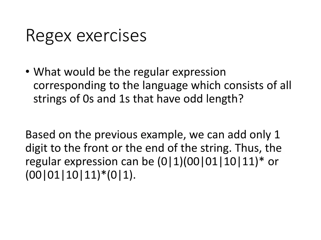 regex exercises 6