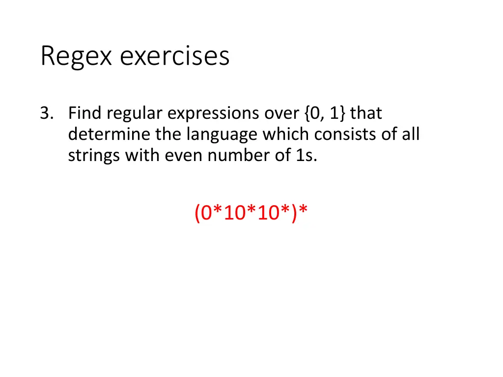 regex exercises 7