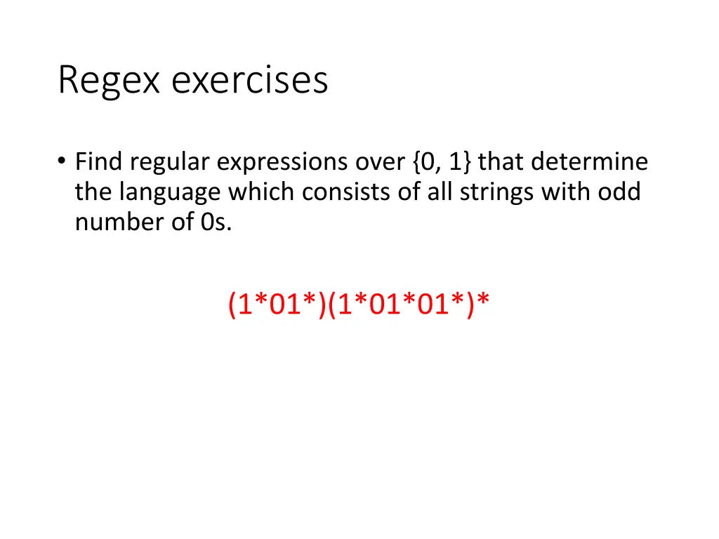 regex exercises 9