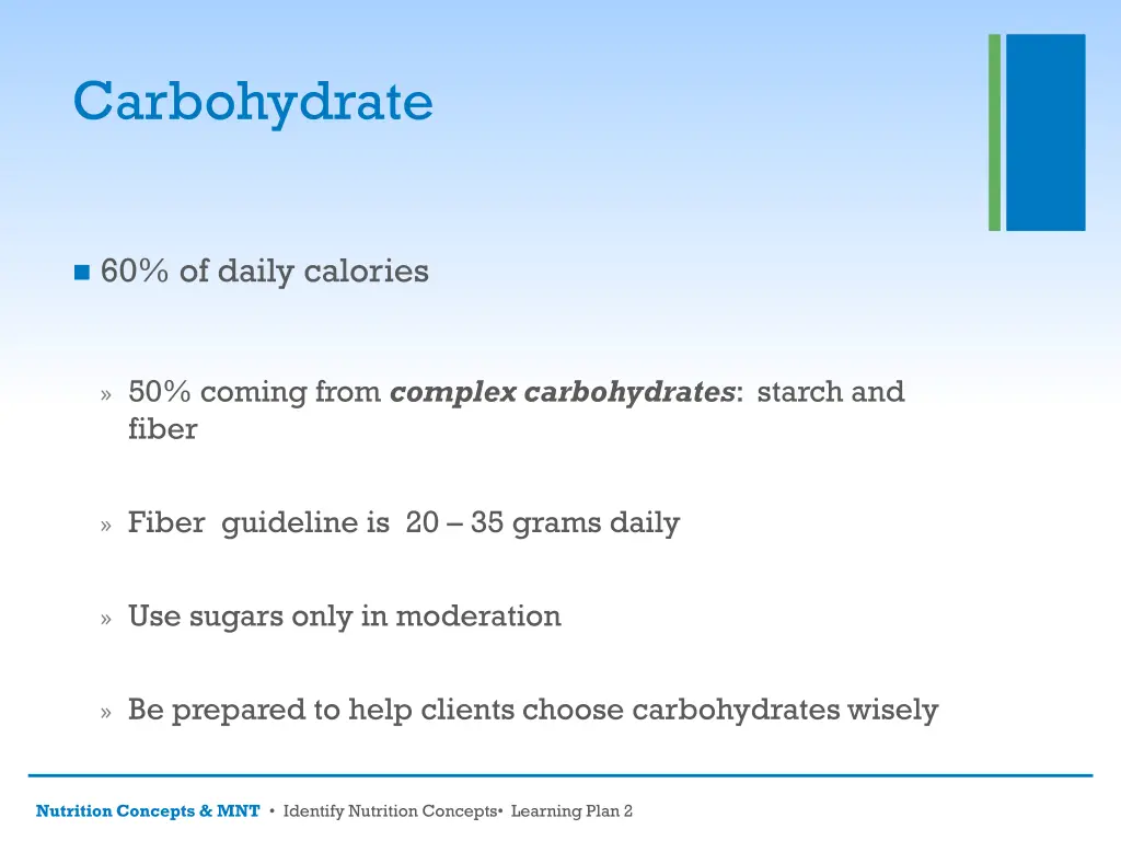 carbohydrate