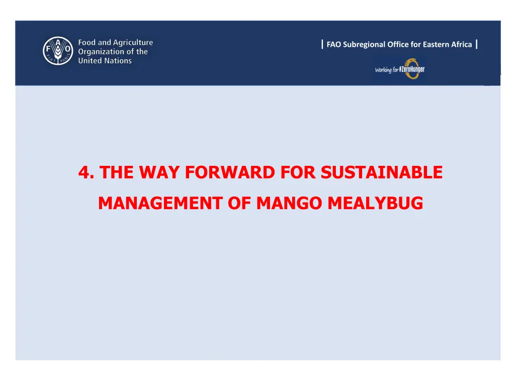 fao subregional office for eastern africa 20
