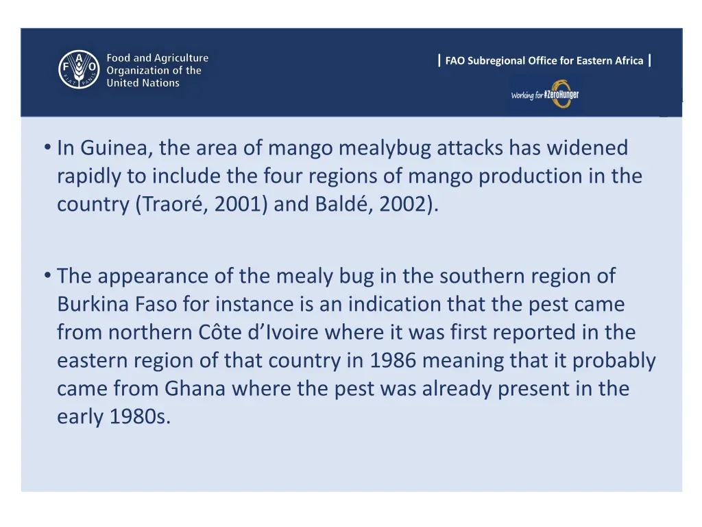 fao subregional office for eastern africa 9