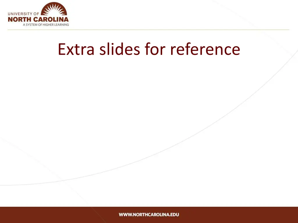 extra slides for reference