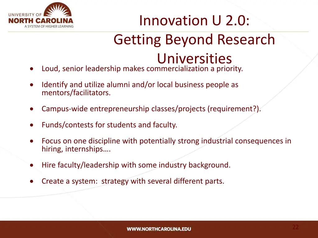 innovation u 2 0 getting beyond research