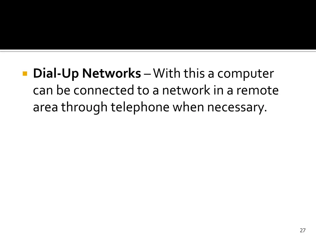 dial up networks with this a computer