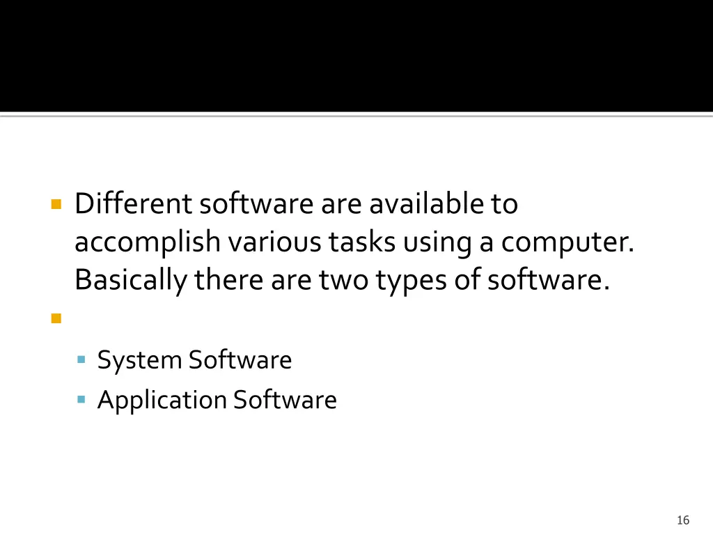 different software are available to accomplish