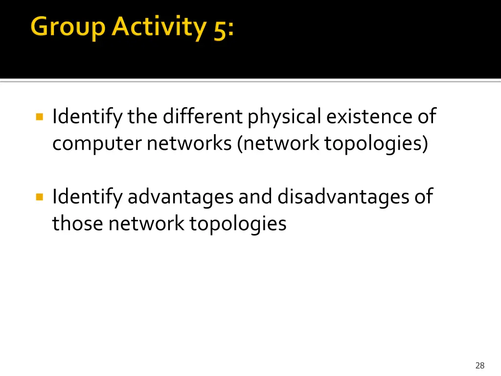 identify the different physical existence