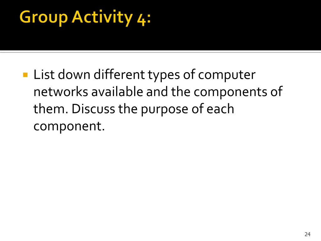 list down different types of computer networks