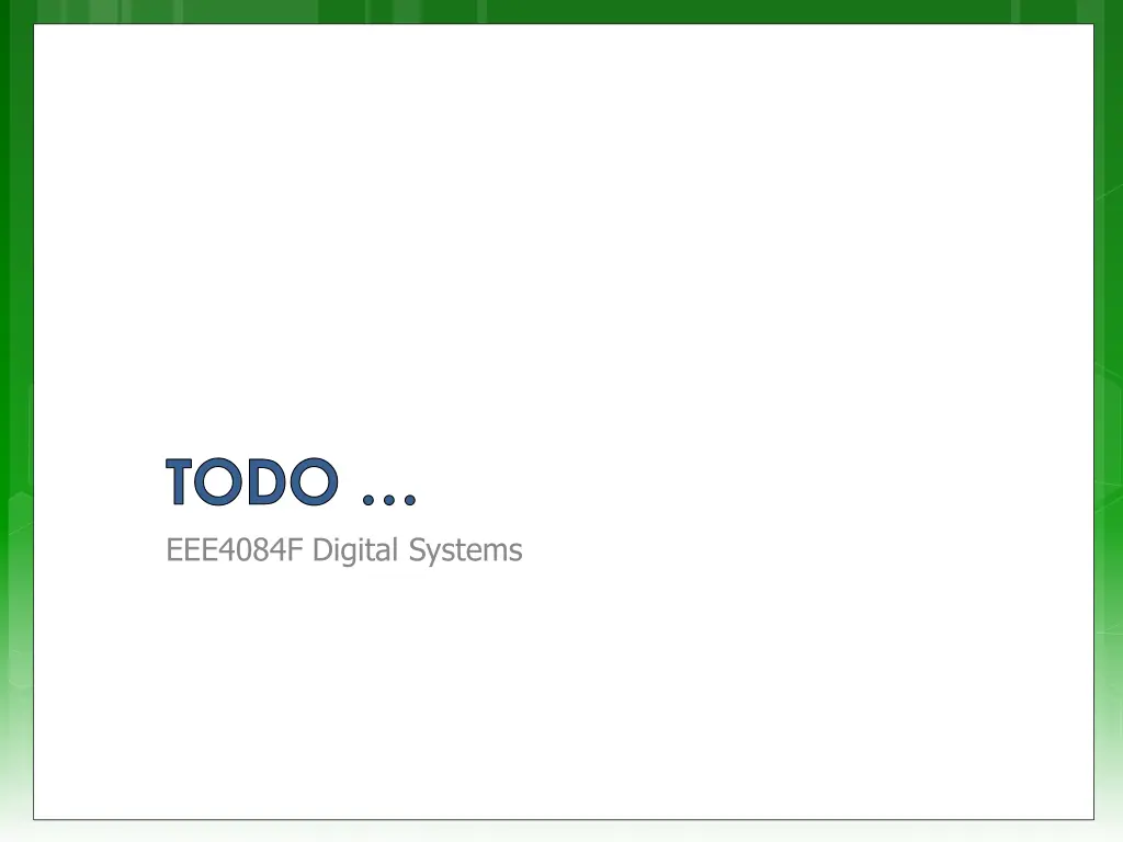 todo eee4084f digital systems