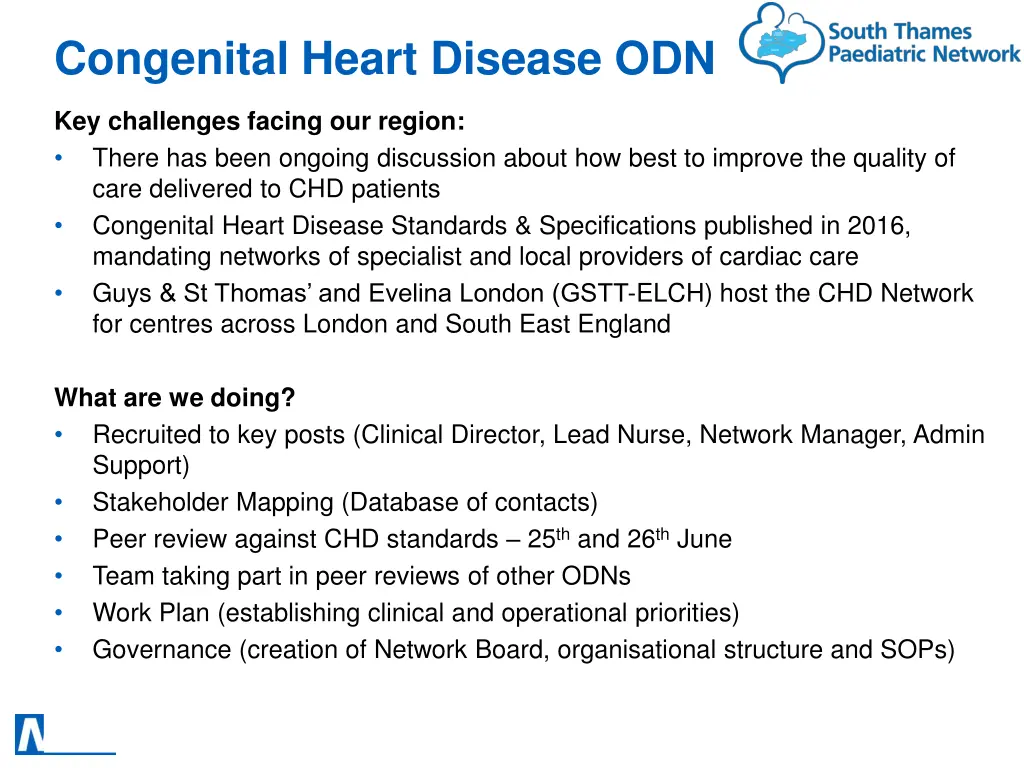 congenital heart disease odn