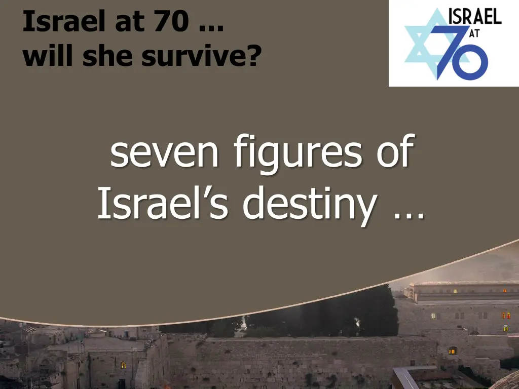israel at 70 will she survive 4