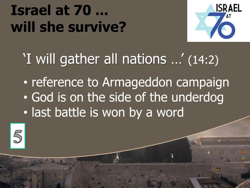 israel at 70 will she survive 9