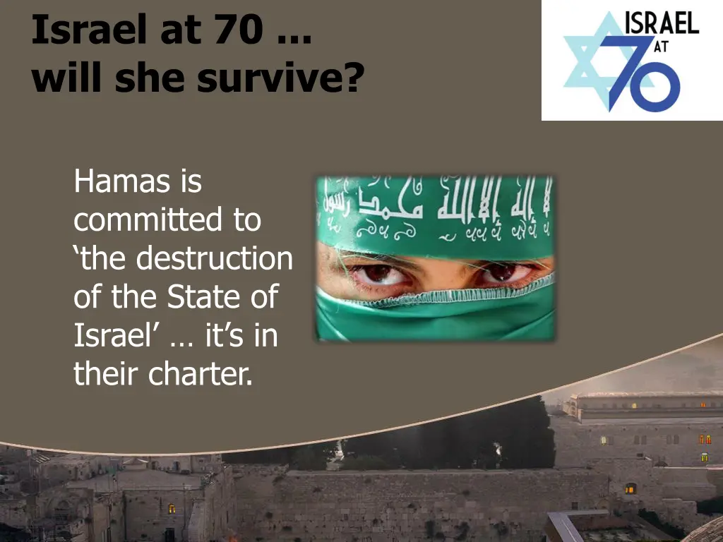 israel at 70 will she survive