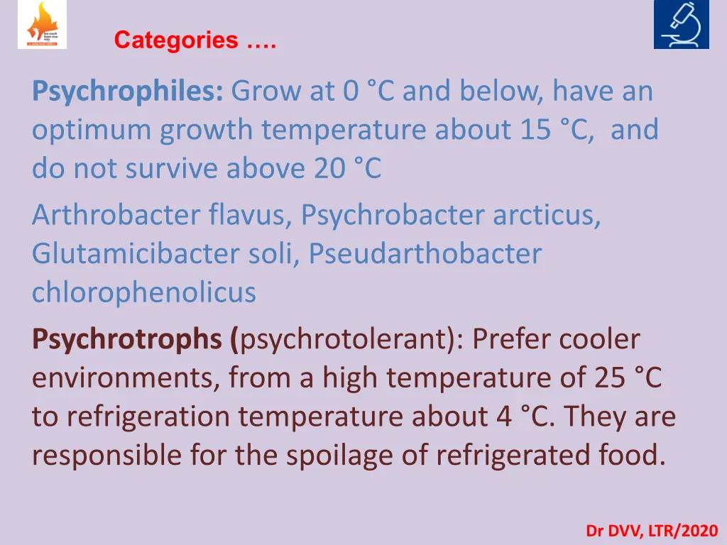 categories