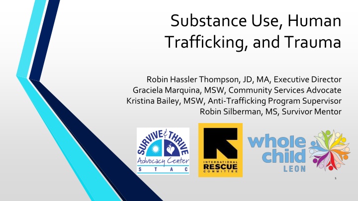 substance use human trafficking and trauma