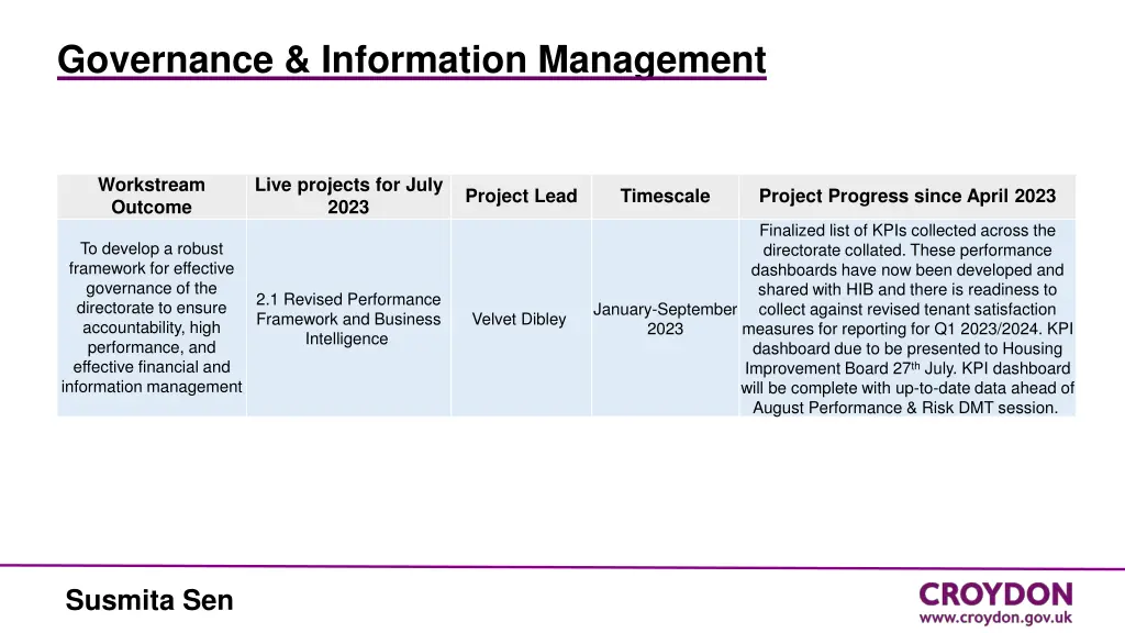 governance information management