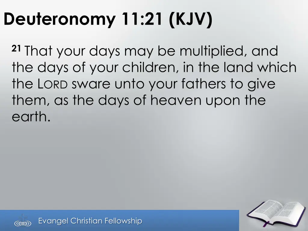 deuteronomy 11 21 kjv