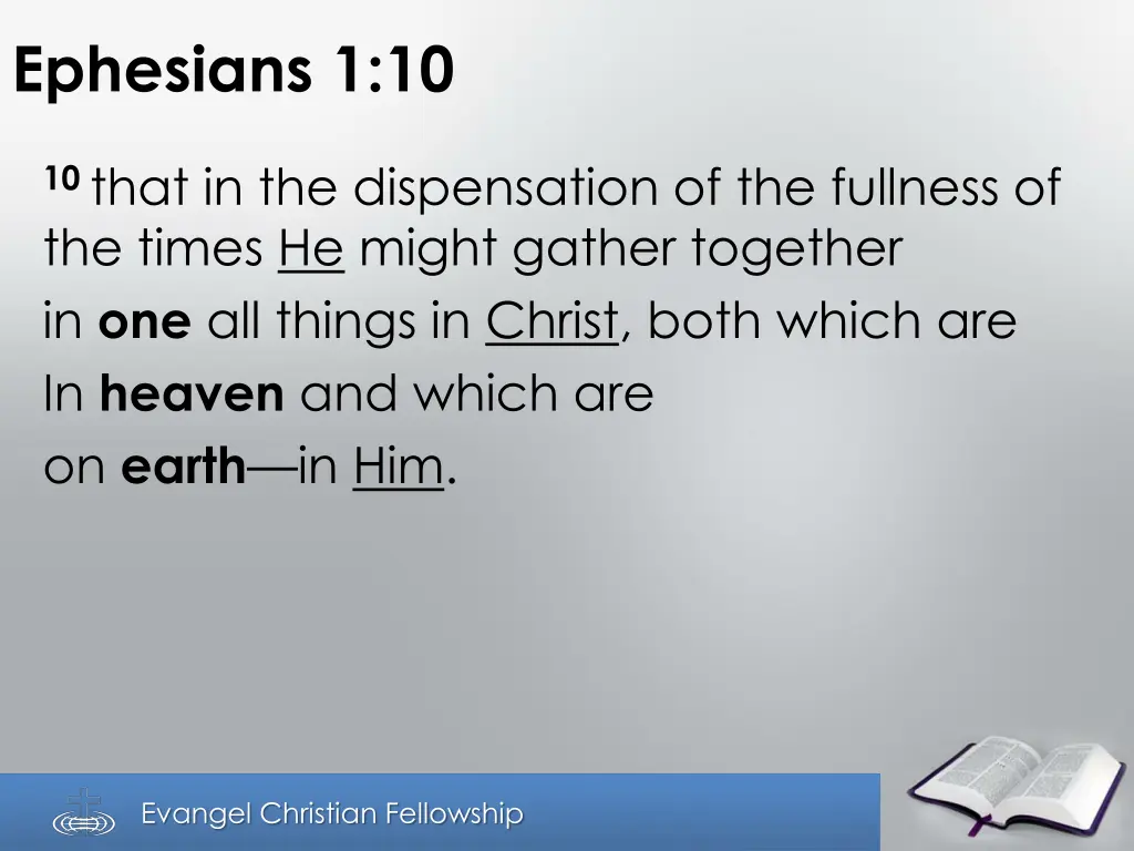 ephesians 1 10