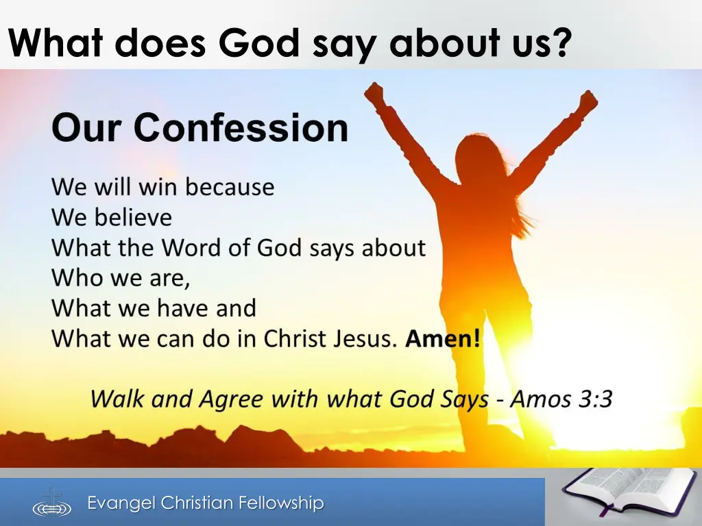 what does god say about us