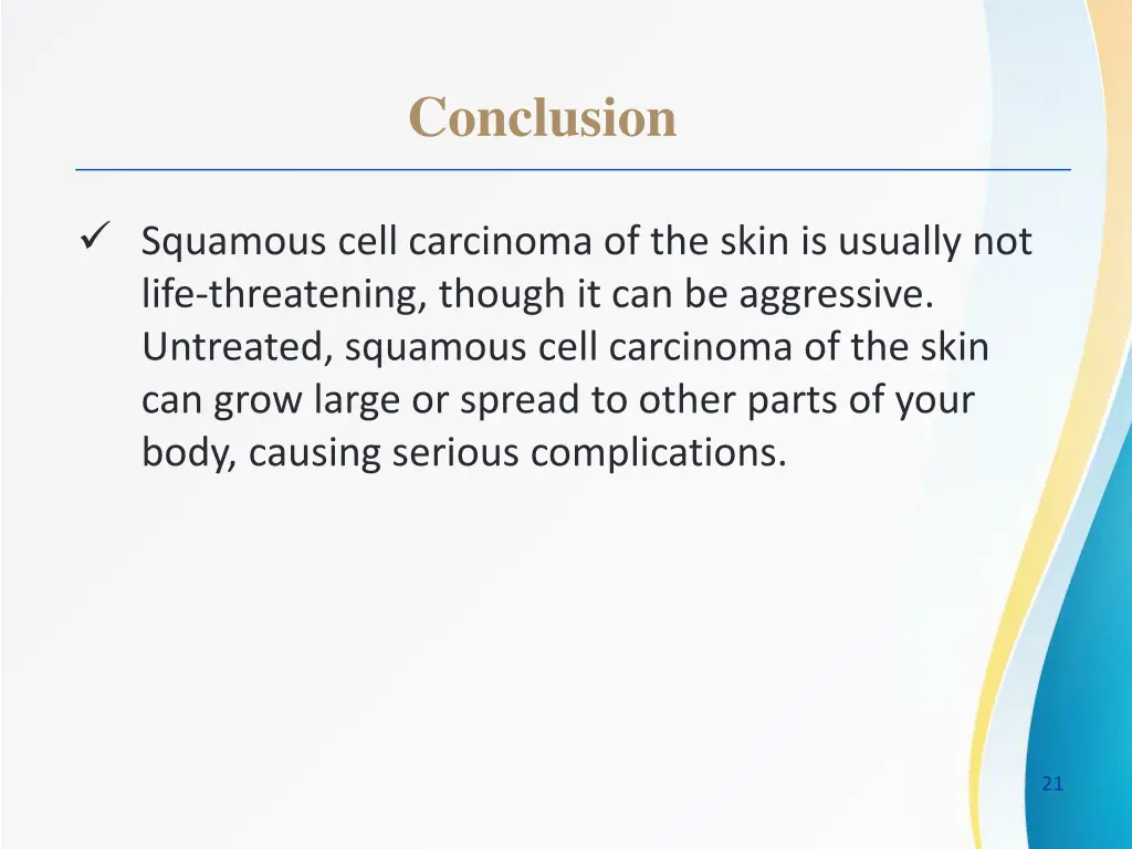 conclusion
