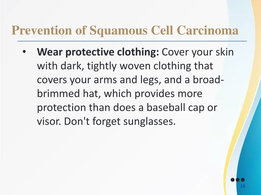 prevention of squamous cell carcinoma 2