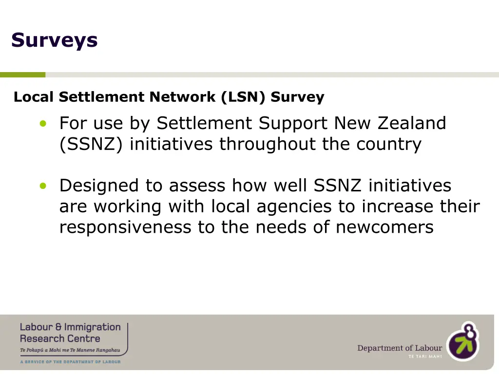 surveys 1