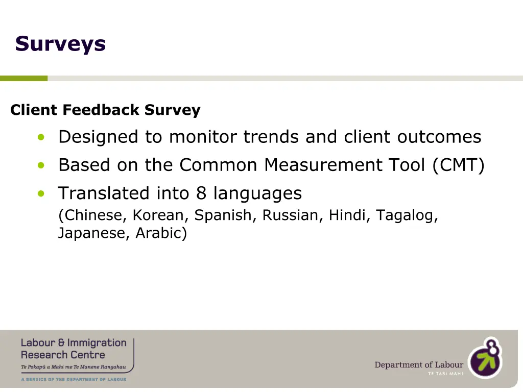 surveys