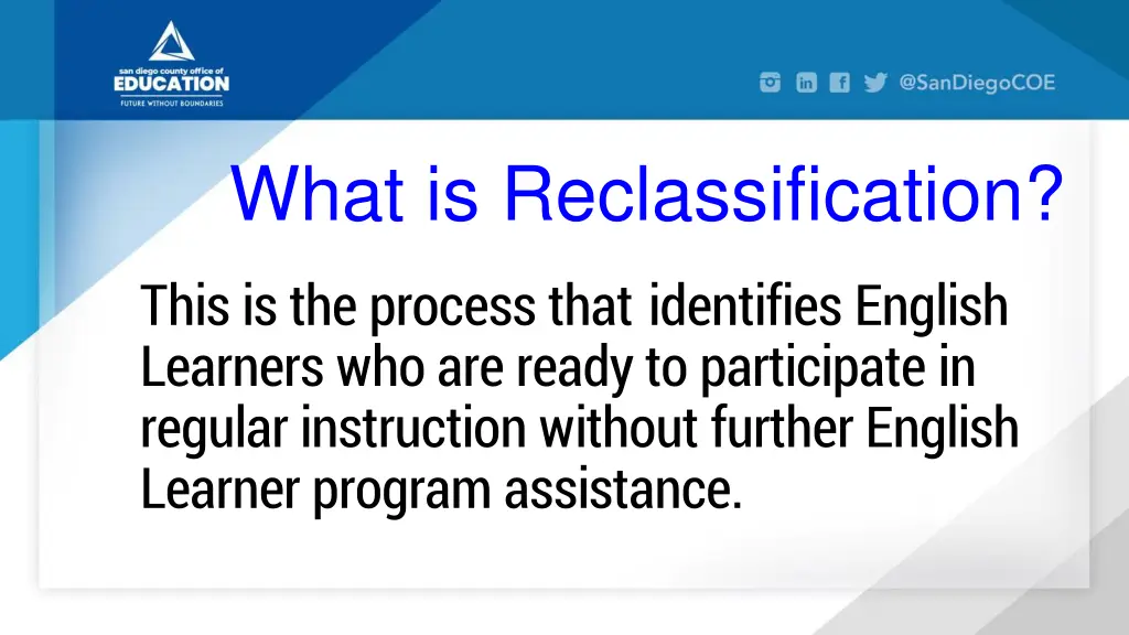 what is reclassification