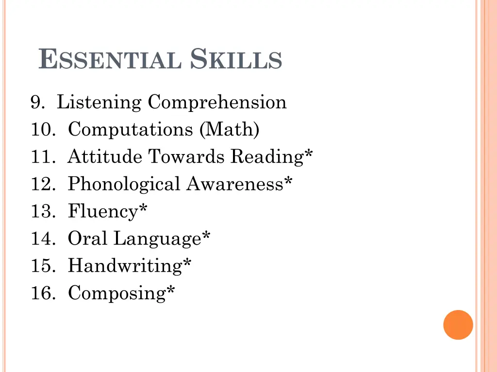 e ssential s kills 1