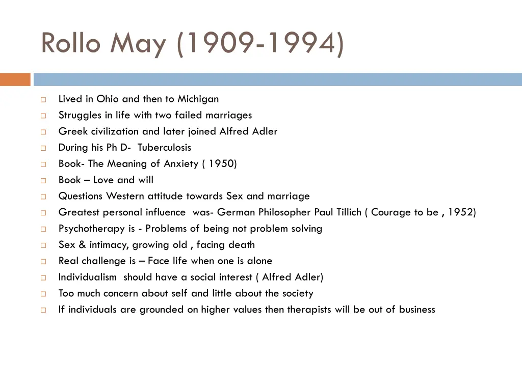 rollo may 1909 1994