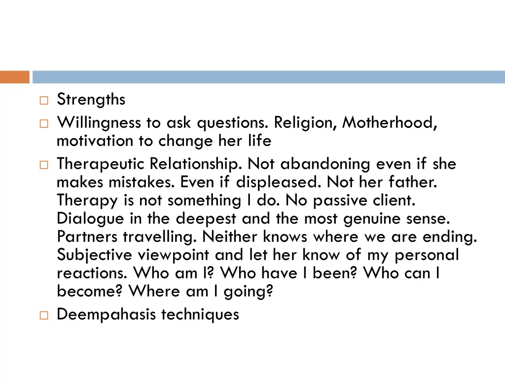 strengths willingness to ask questions religion
