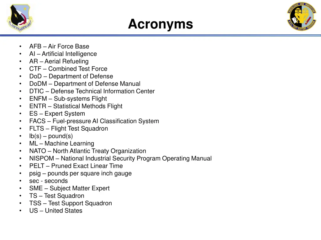acronyms