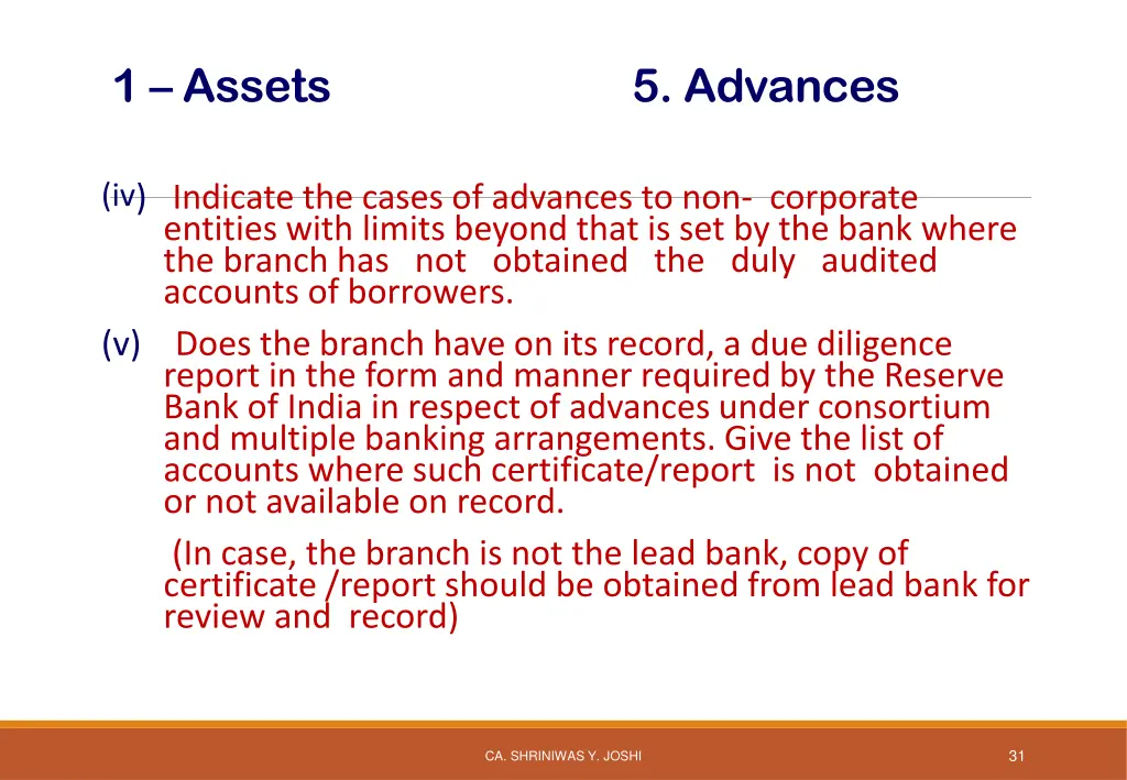 1 assets 12