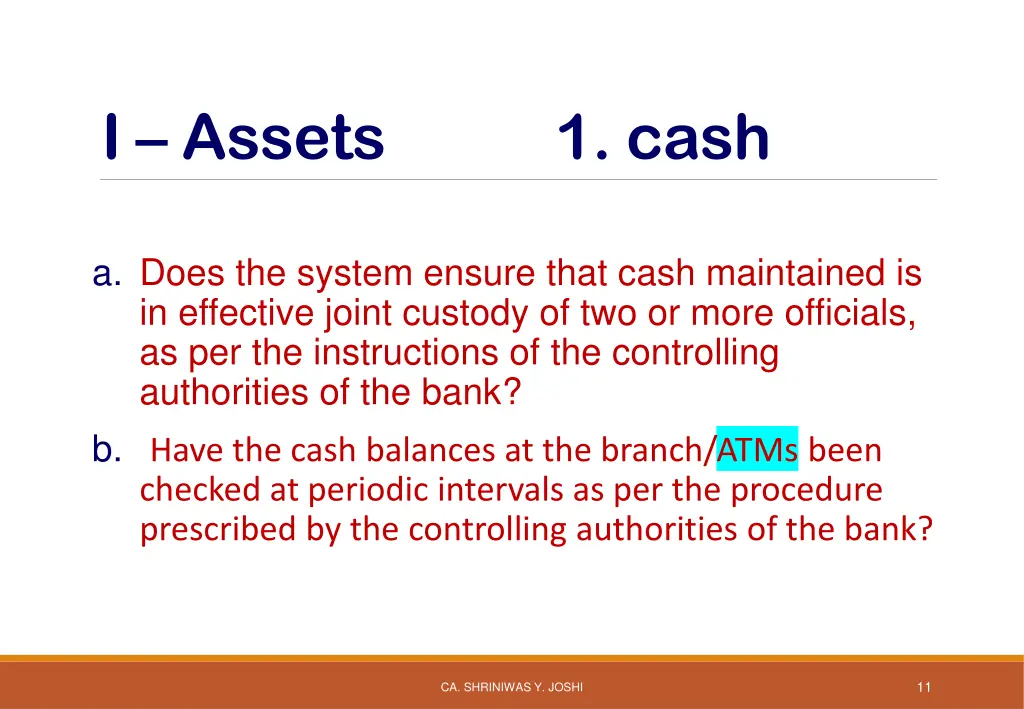 i assets