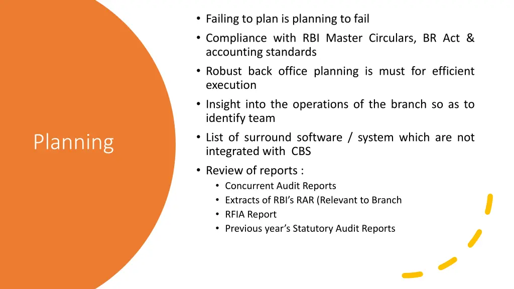 failing to plan is planning to fail compliance