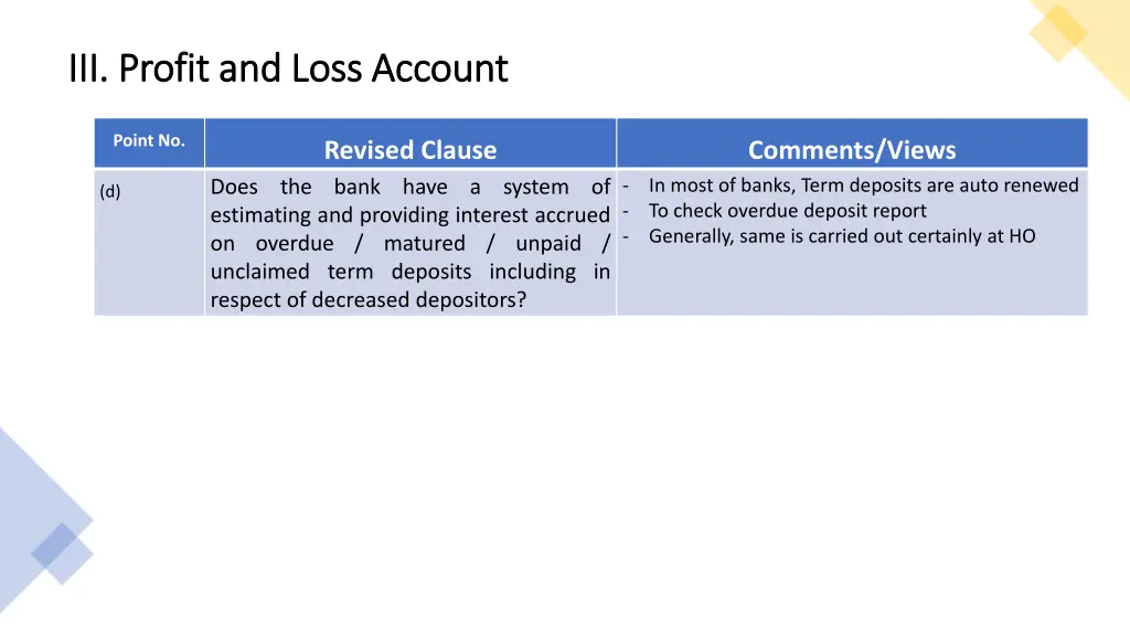 iii profit and loss account iii profit and loss 1