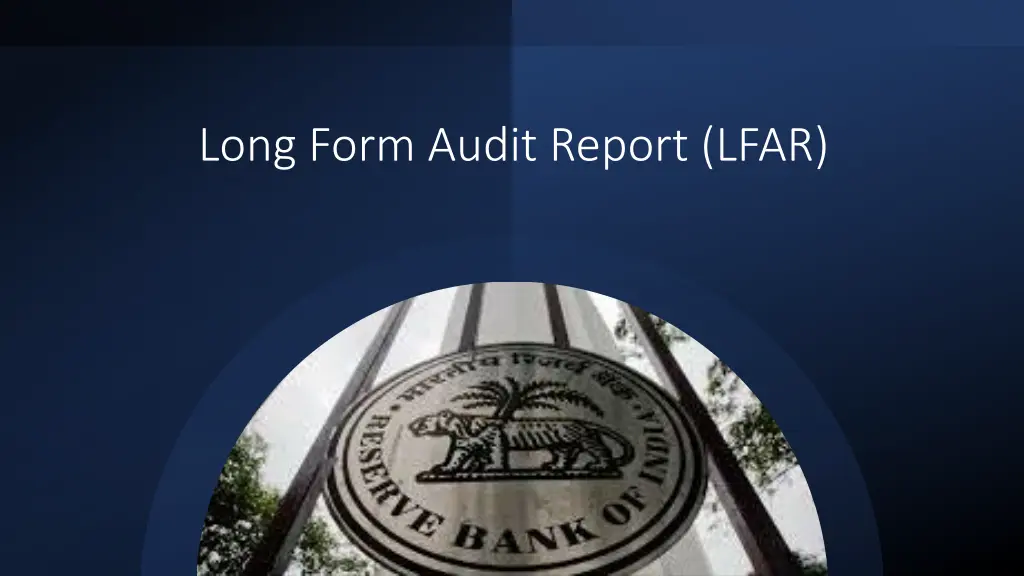 long form audit report lfar