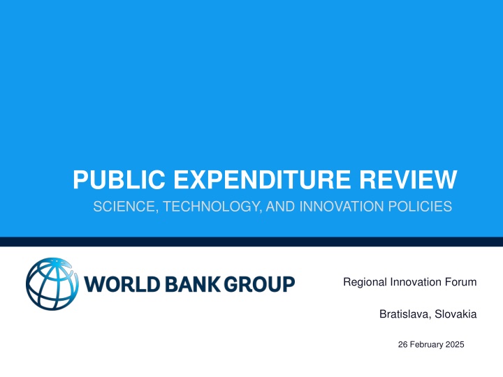 public expenditure review science technology