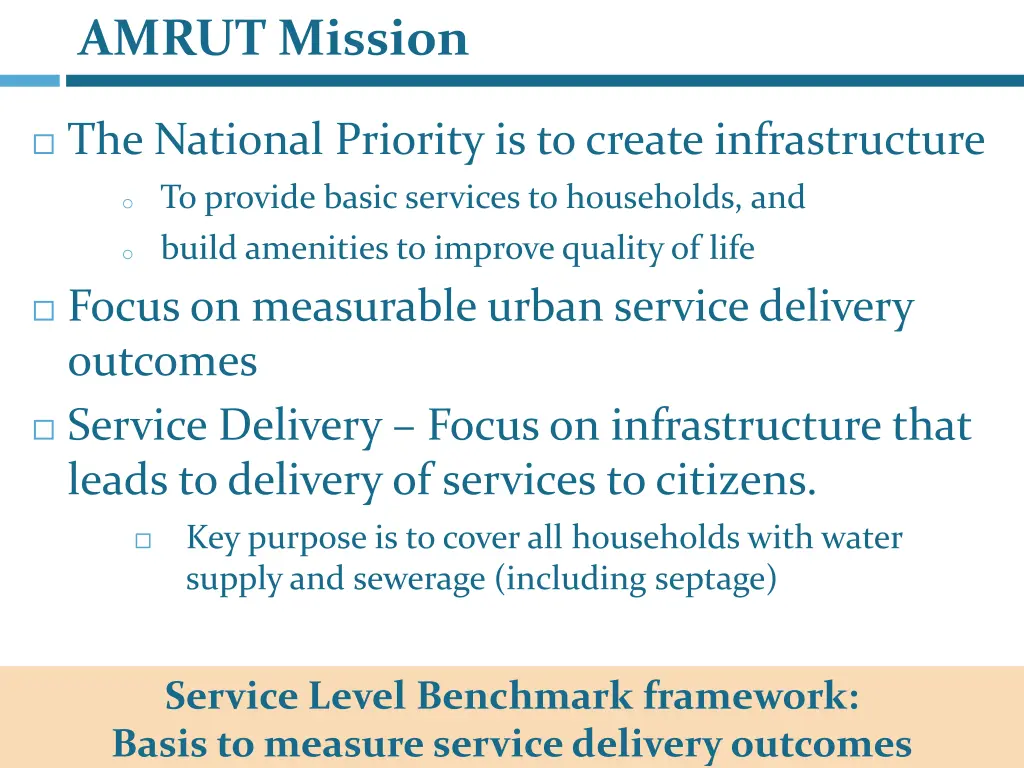 amrut mission