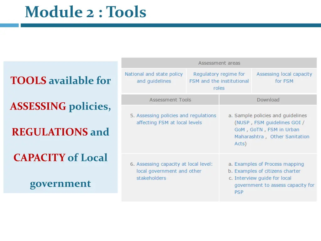 module 2 tools