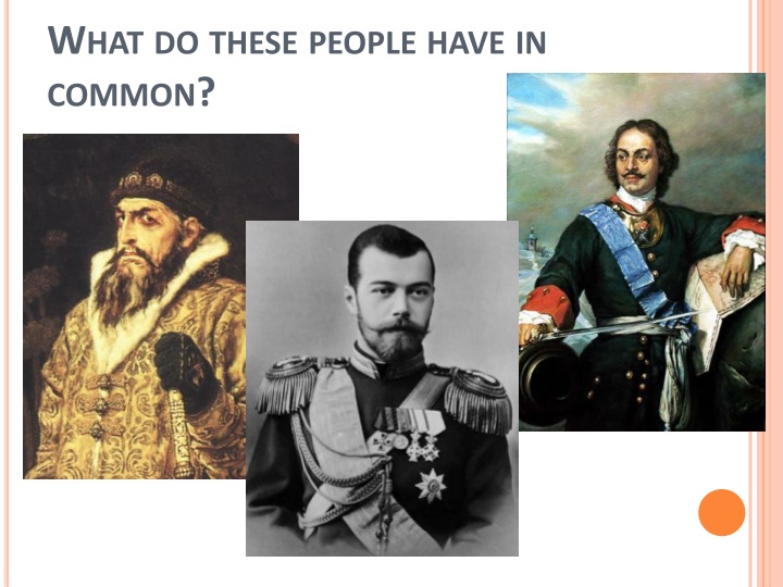 w hat do these people have in common