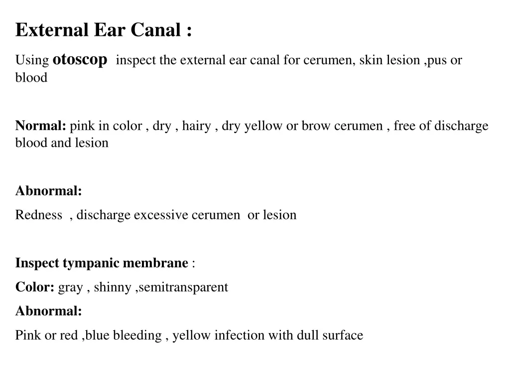 external ear canal