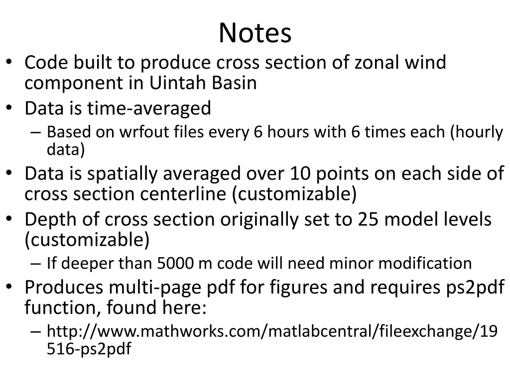 notes